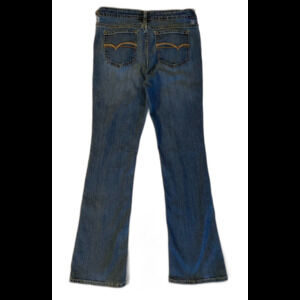 NOBO No Boundaries Womens Jeans Junior Size 9 Bootcut Decorative Pockets Hip